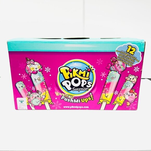 Pikmi Pops Surprise! PushMiUps set of 19 w/ Display Case, Collector Cards & More - Picture 8 of 8
